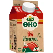 Vispgrädde 40% Ekologisk 5dl KRAV Arla Ko®