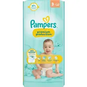 Blöjor Premium Protection Strl 3 6-10kg VP 48p Pampers