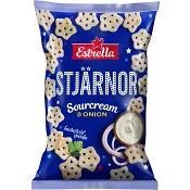 Stjärnor Sourcream & Onion 85g Estrella