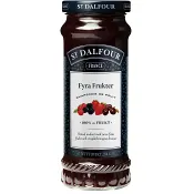 Marmelad Fyra frukter utan tillsatt socker 284g St.Dalfour
