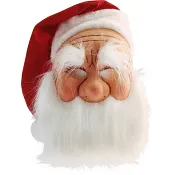 Tomtemask Vuxen Festive