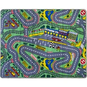 Barnmatta Trafik 133x160cm