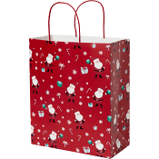Presentpåse Santa 26x31 cm