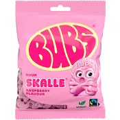 Godispåse Hallon Skalle 175g Bubs