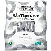 Tigerräka råa 400g Pandalus