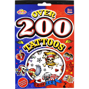 Tatueringar Tattoo Sticker 200st med album