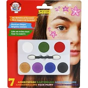 Ansiktsfärg med pensel Sense