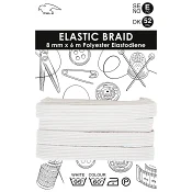 Resårband Vit 6mx8mm Falk