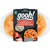 Färdigmat Korvstroganoff med vildris 400g Gooh