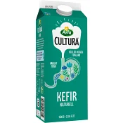 Filmjölk Cultura® Kefir Naturell 2.5% 1,5l Arla