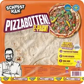 Pizzabottnar 2 st  480g Schysst käk