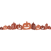 Bordsdekoration Pumpa 1m Festive
