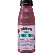 Smoothie Blåbär Hallon Svarta vinbär 300ml Brämhults