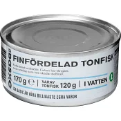Tonfisk finfördelad i vatten 170g ICA Basic