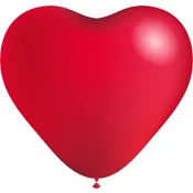Ballong hjärtan 4-p Happy Party