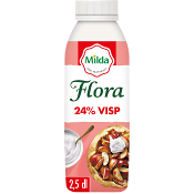 Gräddalternativ Visp Låglaktos 24% 250ml Flora