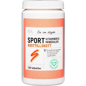 Multivitamin Sport Kosttillskott 100st ICA Hjärtat
