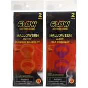 Glow in the dark armband 2p Festive