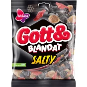 Godis Gott & Blandat Salt 210g Malaco