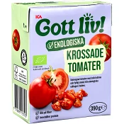 Krossade Tomater 390g KRAV ICA I love eco