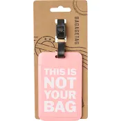 Bagagetag rosa