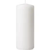 Blockljus vit H20cm ICA