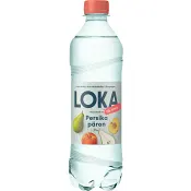 Kolsyrat Vatten Persika Päron 50cl Loka