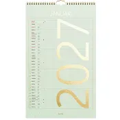 VäggKalender Familj Color 2027