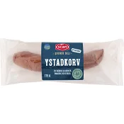 Ystadkorv Kallrökt 74% Kötthalt 175g Scan