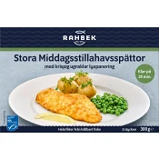 Panerade stora Stillahavsspättor 300g RAHBEK
