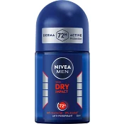 Deodorant Dry Impact Roll On Mini 25ml Nivea Men
