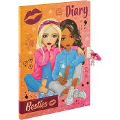 Dagbok med lås Besties