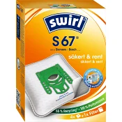 Dammsugarpåse S67 4-pack Swirl