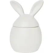 Godisskål hare vit 18 cm