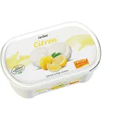 Citronsorbet 500ml Triumf Glass