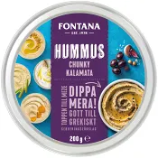 Hummus med Kalamata Oliver 200g Fontana