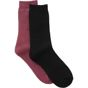 Thermosocka 2p svart/rosa 36/38 mywear