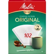 Kaffefilter Original Vit 102 80-p Miljömärkt Melitta