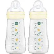 Nappflaska 270ml 2m+ 2-p MAM