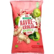 Havrekrokar Äpple & Lingon Ekologisk 1år 30g ICA