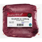 Grytkött Färsk av Nötbog ca 1kg Smak av Svea