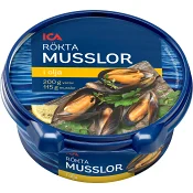 Musslor Rökta i olja 200g ICA