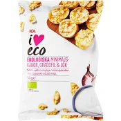 Minimajskakor Gräddfil & Lök Ekologisk 50g ICA I love eco