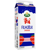 Filmjölk 2,7% Jordgubb 1,5l Arla Ko®