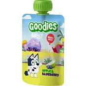 Barnsnacks Bluey apple & blueberry 3år 100g Goodies
