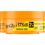 Hårvax Texture Clay 75ml Got2B Schwarzkopf