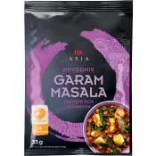 Kryddmix Garam Masala 33g ICA Asia