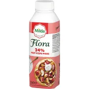 Gräddalternativ Visp Låglaktos 24% 250ml Flora