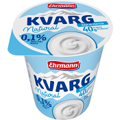 Kvarg Naturell 0,1% 450g Ehrmann