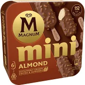Glass Magnum Mini Almond 6-p Magnum